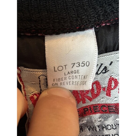 Vtg Walls Insulated Blizzard Pruf Red Zip Puffer Vest Puffy Vest Mens Size Large - Picture 3 of 16